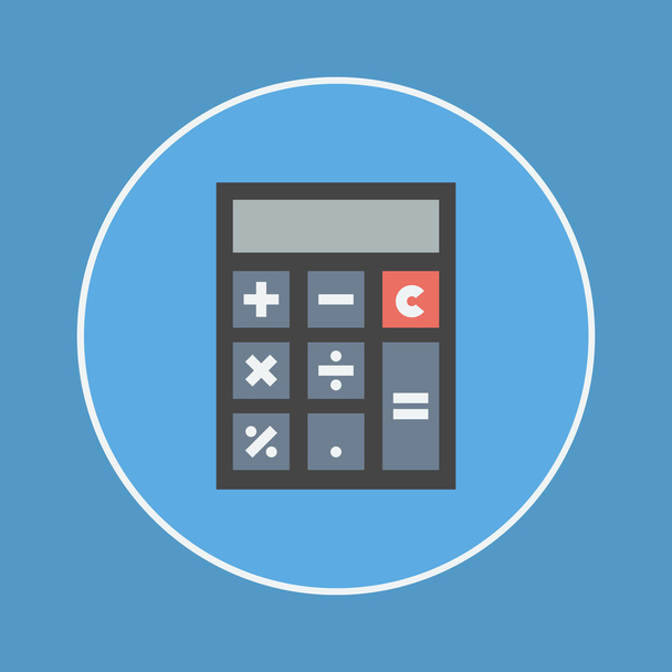 ikona kalkulačka - Vektor, obrázek