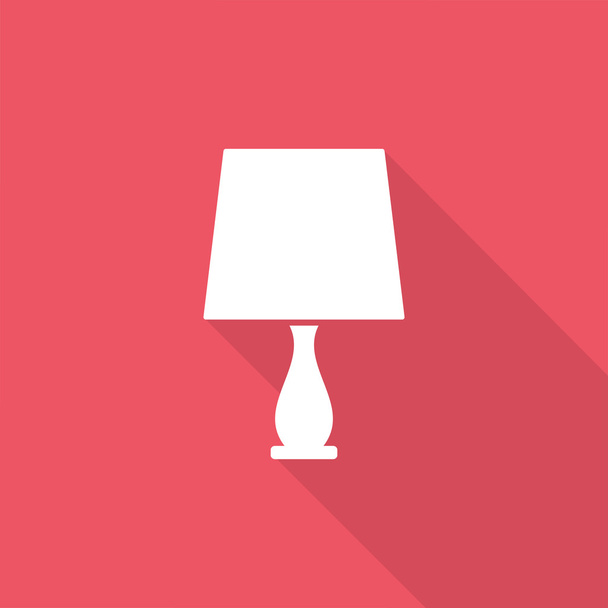 Icono de lámpara de mesa
 - Vector, Imagen