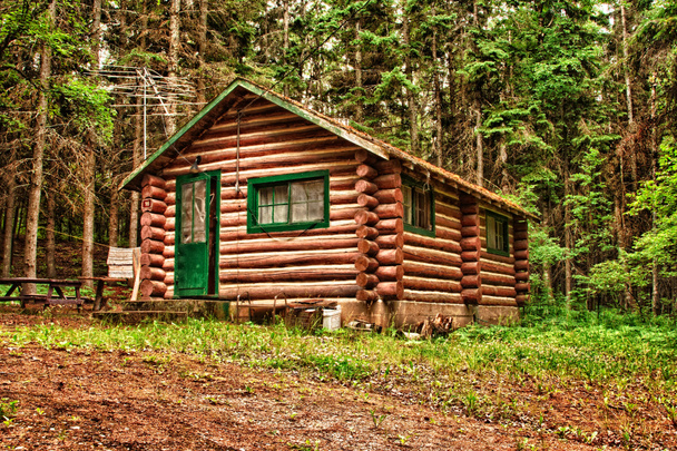 rusztikus régi faház - Fotó, kép