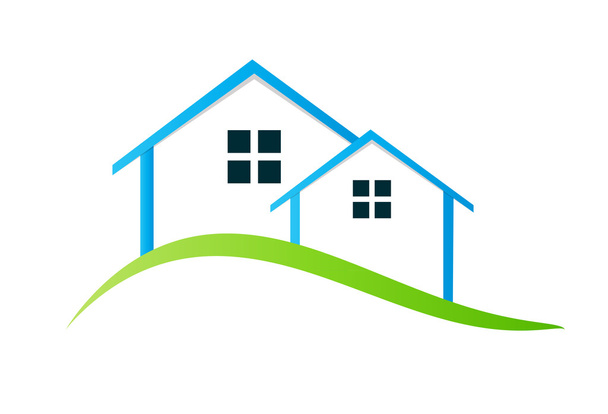 Illustration vectorielle de logo de maisons
 - Vecteur, image