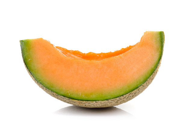 melon cantaloup isolé sur fond blanc - Photo, image