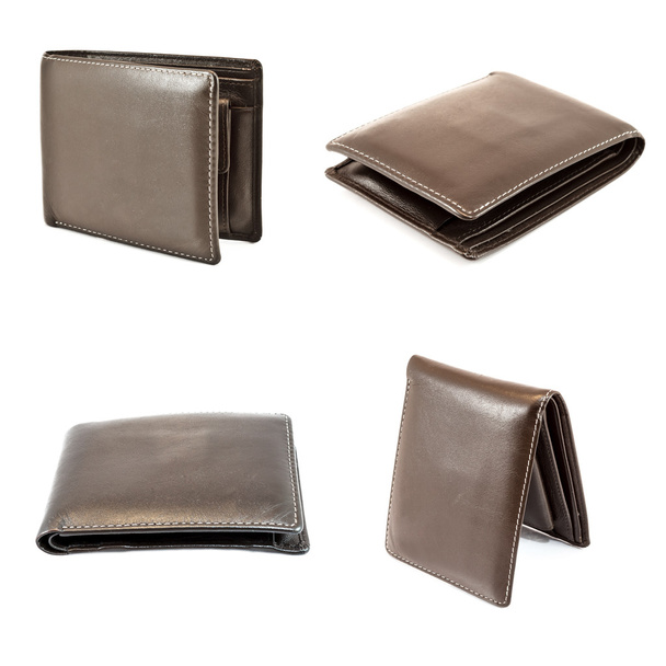 barna pénztárca - Fotó, kép