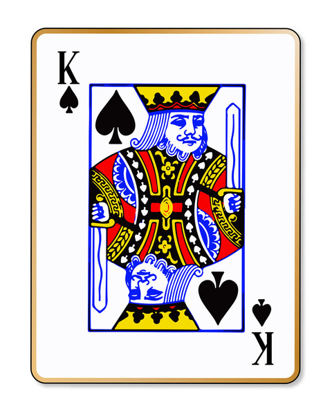 King Spades - Vector, Image