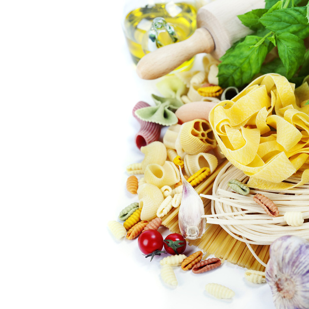 Composition of pasta - Foto, Bild