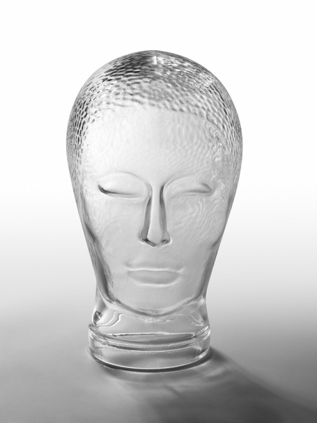 Profil de tête en verre
 - Photo, image