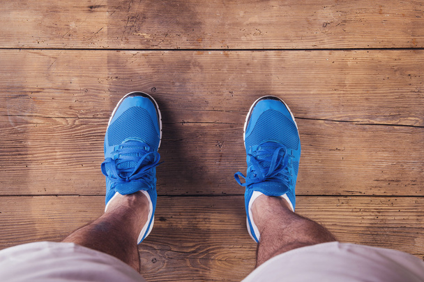 Legs of a Unrecognizable runner - Foto, Imagen