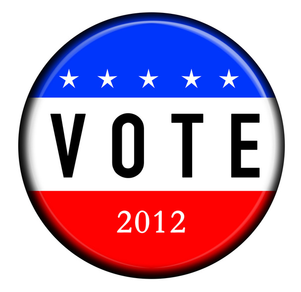 Botão de votação 2012
 - Foto, Imagem