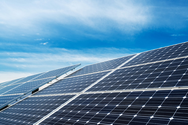 paneles fotovoltaicos - fuente de electricidad alternativa
 - Foto, imagen