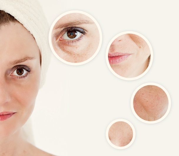 Conceito de beleza - cuidados com a pele, procedimentos antienvelhecimento, rejuvenescimento
, - Foto, Imagem
