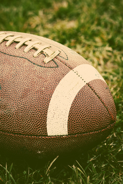 Close up of an american football - Photo, Image