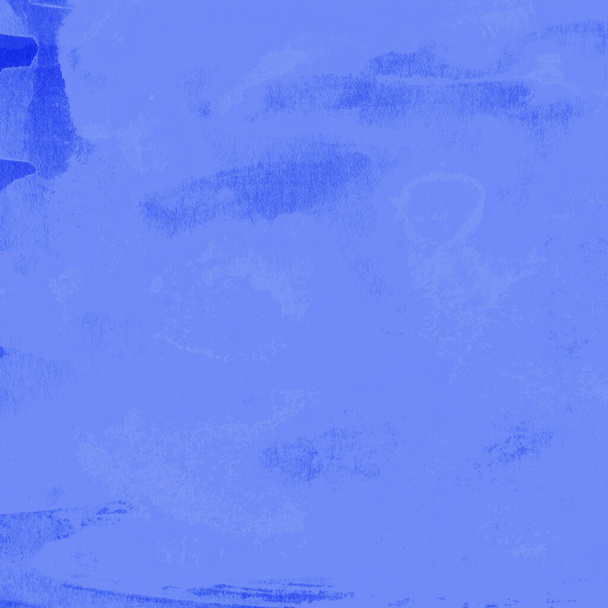 абстрактний синій фон, текстура акварельної фарби  - Фото, зображення