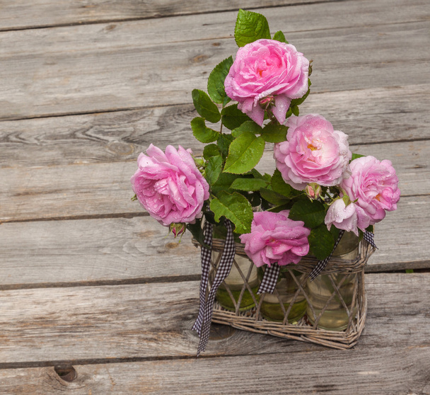 Strauß wilder Rosen - Foto, Bild