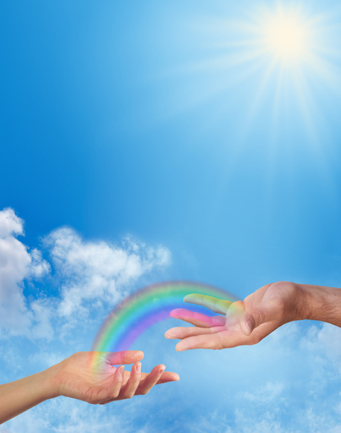 Condividere un arcobaleno con te
 - Foto, immagini