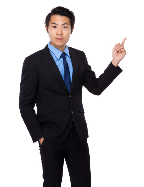 ázsiai jóképű üzletember öltöny - Fotó, kép
