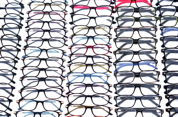 Colorful eyeglasses assortment - Фото, изображение