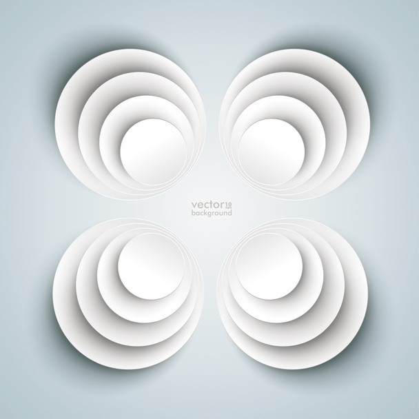 Infographic circles design - Διάνυσμα, εικόνα