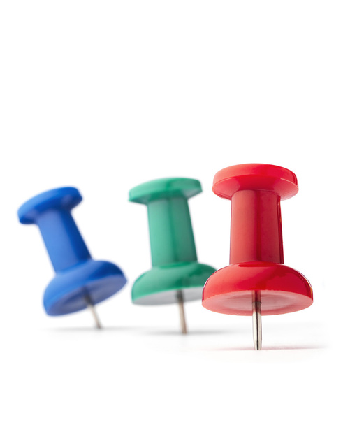 multicolored push pins - Photo, Image