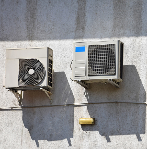 Air conditioners on the wall of a building - Photo, Image