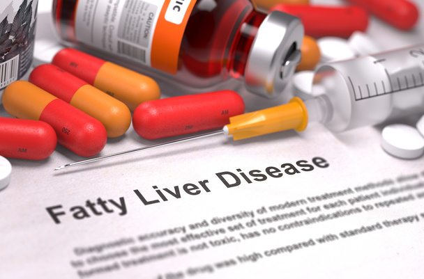 Fatty Liver Disease - Medical Concept. - Photo, Image