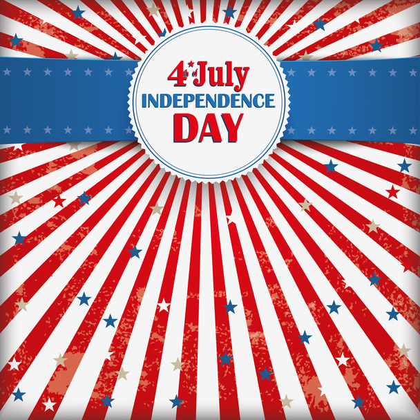 Independence day flyer - Vector, Image