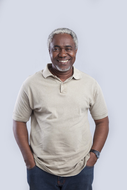 Americano africano envelhecido
 - Foto, Imagem