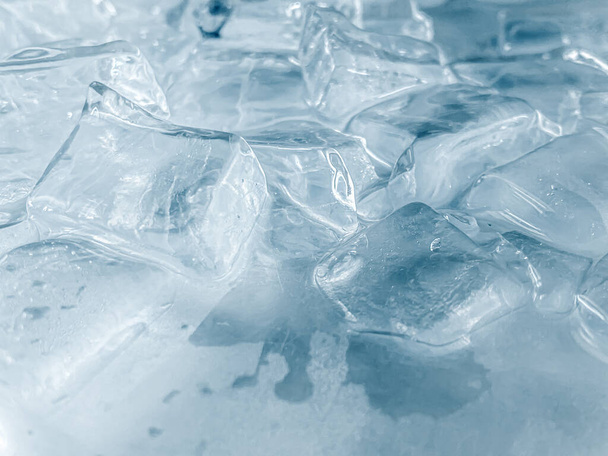 icecubes fundo, textura icecubes, icecubes papel de parede, gelo ajuda a se sentir refrescado e água fria dos icecubes ajuda a água refrescar sua vida e se sentir bom.ice bebidas para o negócio de refresco - Foto, Imagem