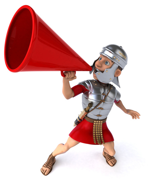 Roman legionary soldier - Zdjęcie, obraz
