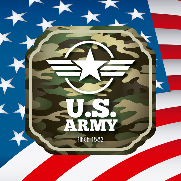 military emblem  - Vector, Image