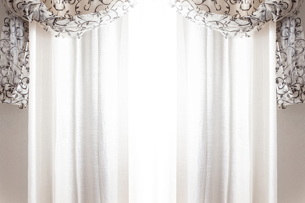 white curtain - Photo, Image
