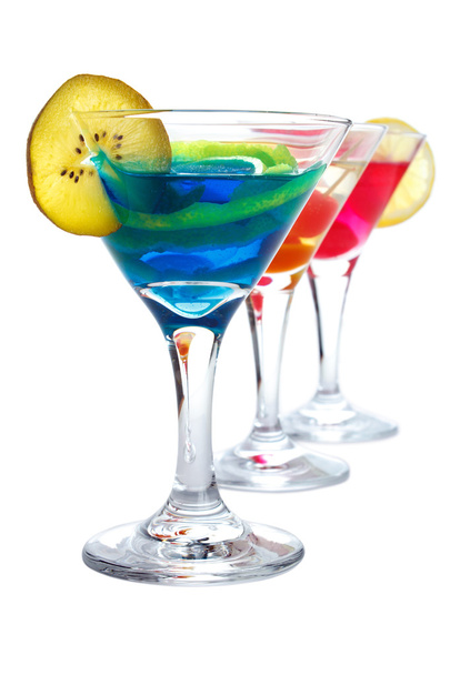 ποτά στο κοκτέιλ γυαλιά - Φωτογραφία, εικόνα