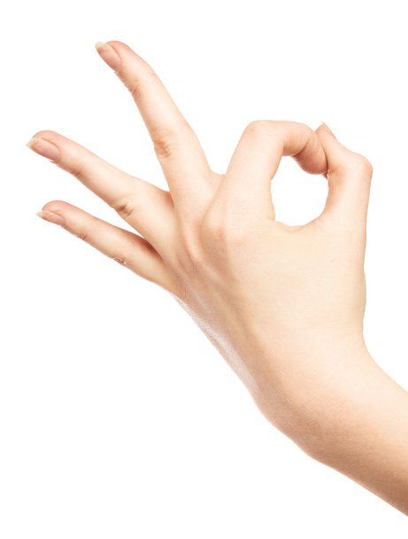 Woman's hand gesture - Photo, Image