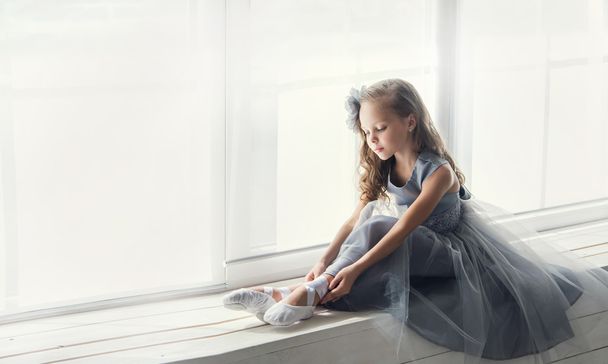 A little adorable ballerina - Valokuva, kuva