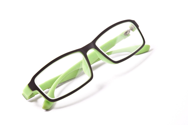 Hermosas gafas aisladas sobre fondo blanco
  - Foto, imagen