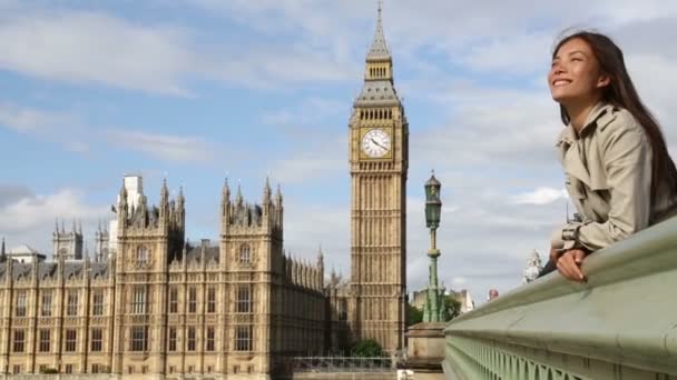 Turista de viajes en Londres
 - Metraje, vídeo