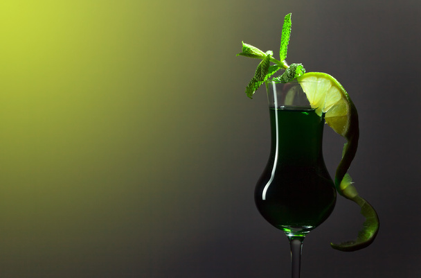 cocktail with absinthe - Fotó, kép