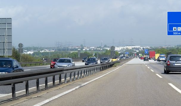 Paisaje de carreteras en el sur de Alemania
 - Foto, Imagen
