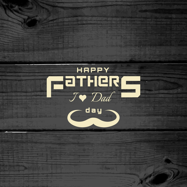 Fathers day badges logos and labels - Vector, Image