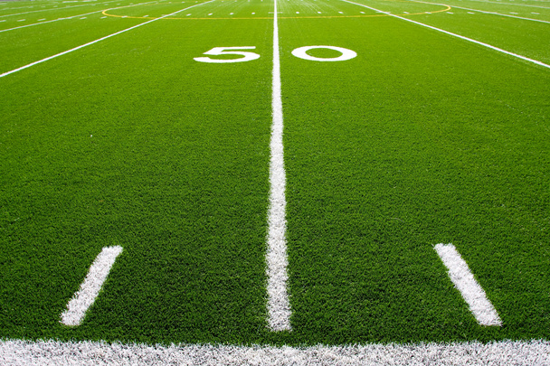 Terrain de football américain Fifty Yard Line
 - Photo, image
