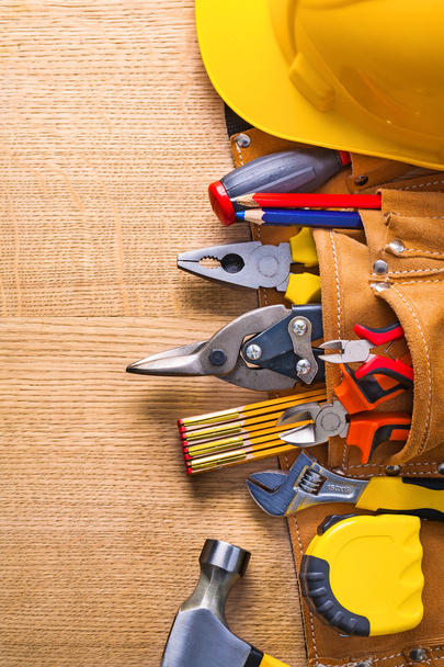 Construction tools  in tool belt - Fotografie, Obrázek