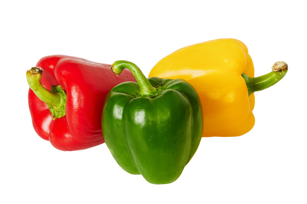 Close up of a pepper isolated - Foto, Bild