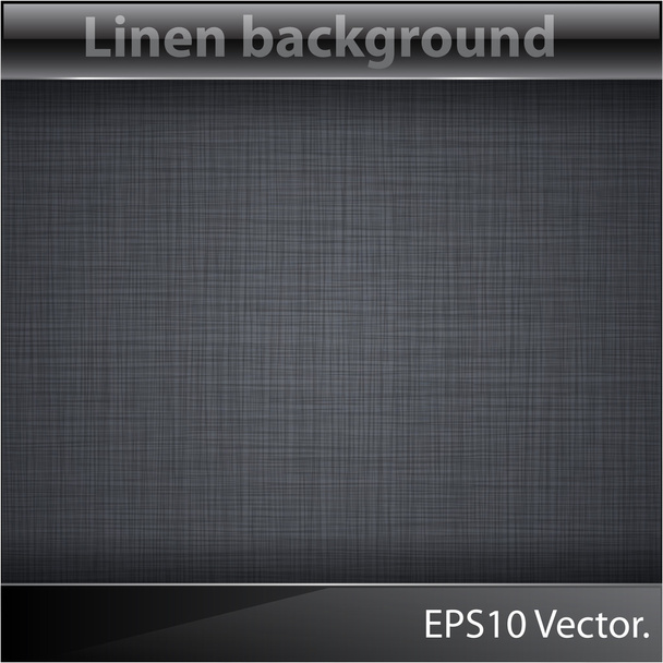 Linen texture. - Vector, afbeelding