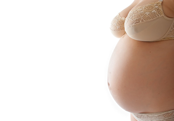 buik van zwangere vrouwen - Foto, afbeelding