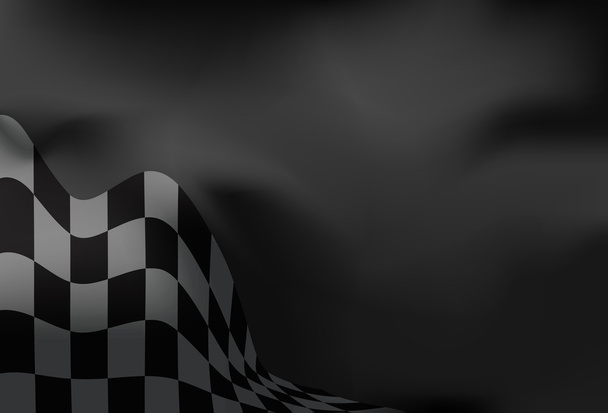 Race flag  background vector illustration - Vector, Image