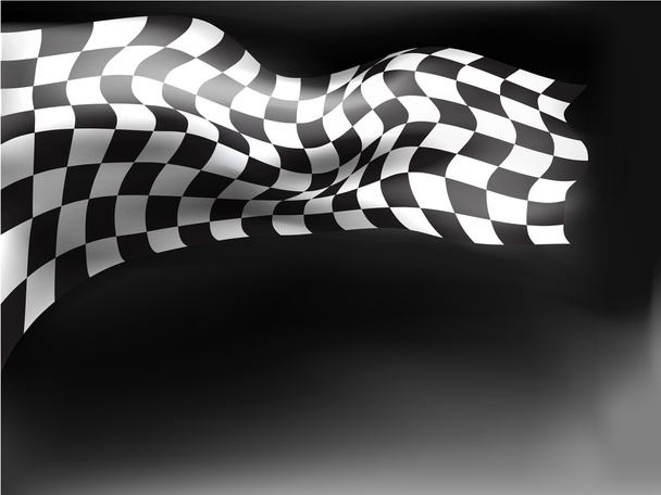 Race flag tło wektor ilustracja - Wektor, obraz