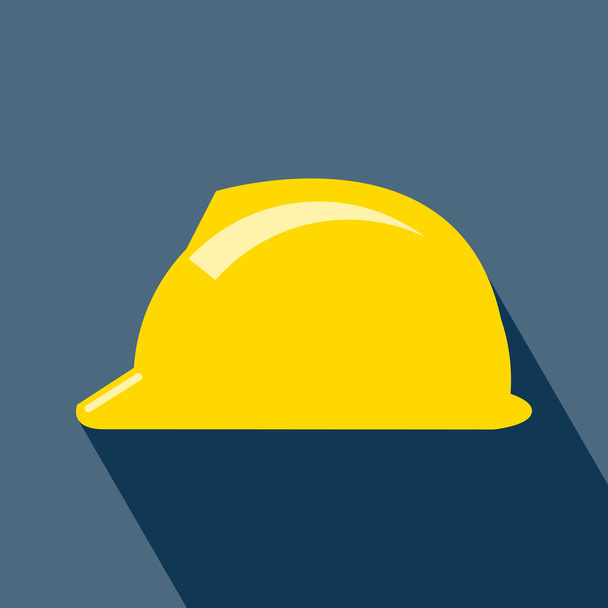 Construction Helmet Icon - Vector, Image