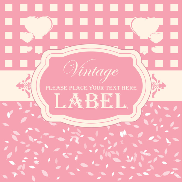 Vintage label - Вектор,изображение