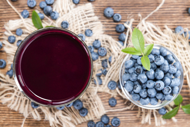 homemade Blueberry Juice - Foto, afbeelding