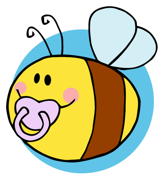 Personagem de abelha voadora
 - Foto, Imagem