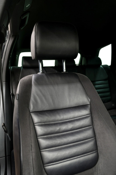 Modern car leather seat. - Photo, Image
