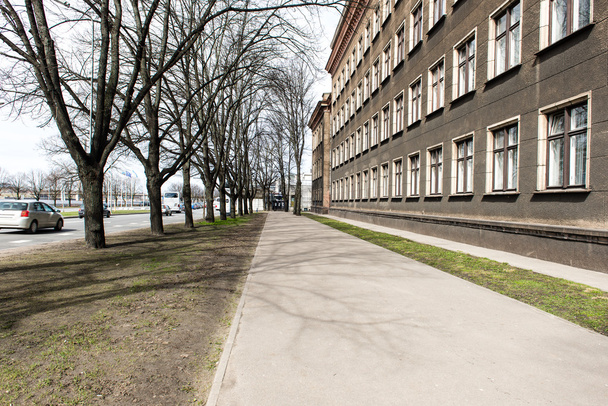 detalles arquitectónicos del centro de la ciudad vieja en Riga, Letonia
 - Foto, imagen